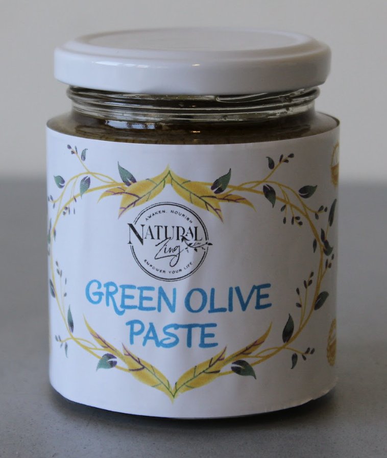 Peruvian Green Botija Olive Paste Tapenade - Natural Zing