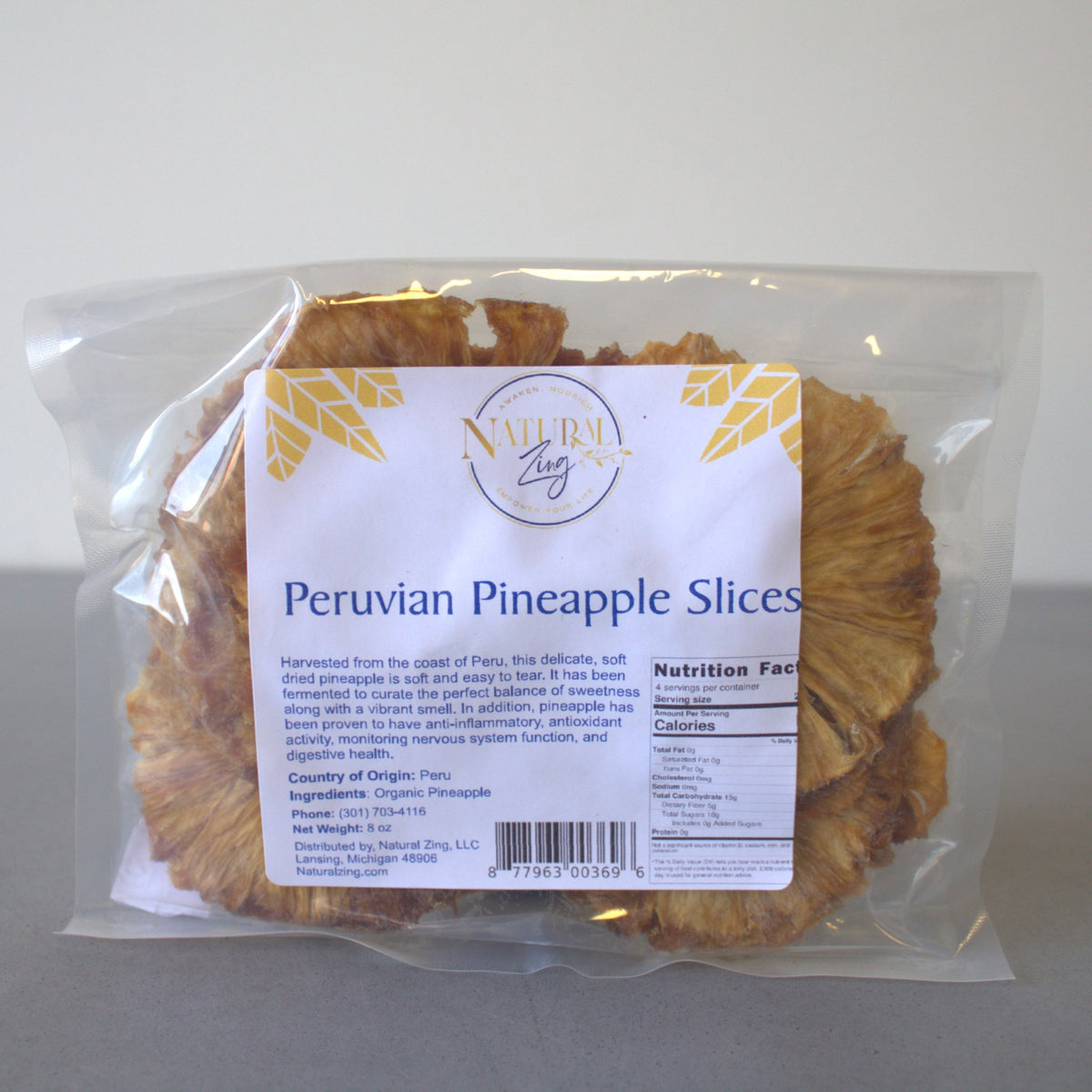 Pineapple Rings - Natural Zing