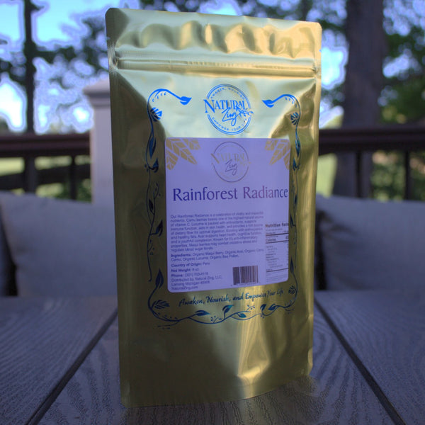 Rainforest Radiance Superfood Blend (Zura Berries) - Natural Zing