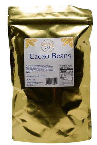 Raw Cacao Beans - Criollo - Natural Zing