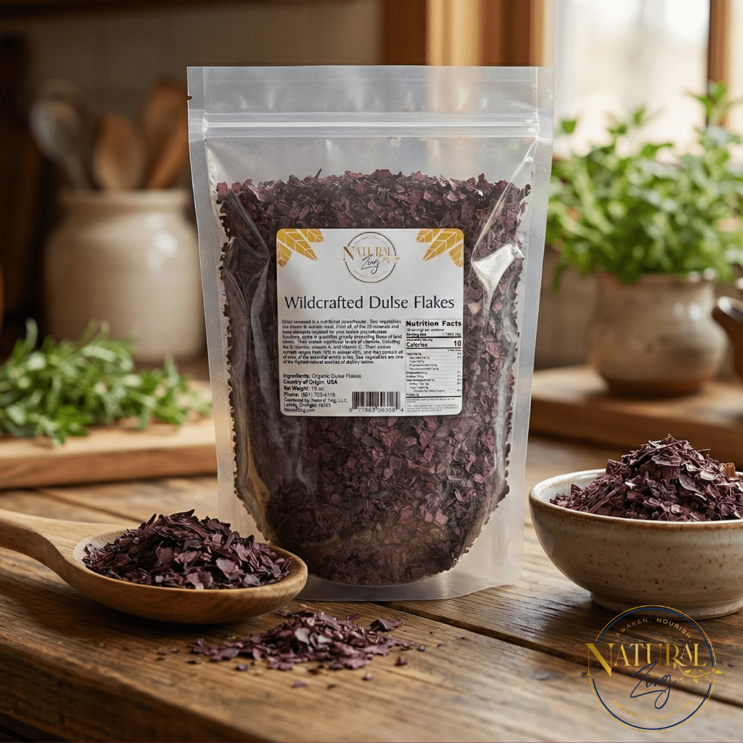 Raw Dulse Flakes - Natural Zing