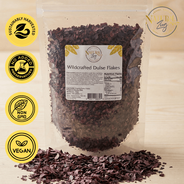 Raw Dulse Flakes - Natural Zing