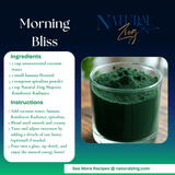 Sacred Spirulina- Organically Grown Spirulina Tablets, 16oz, 151 Servings - Natural Zing