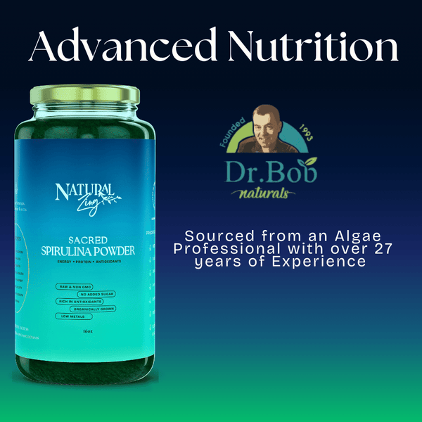 Sacred Spirulina Powder - Natural Zing