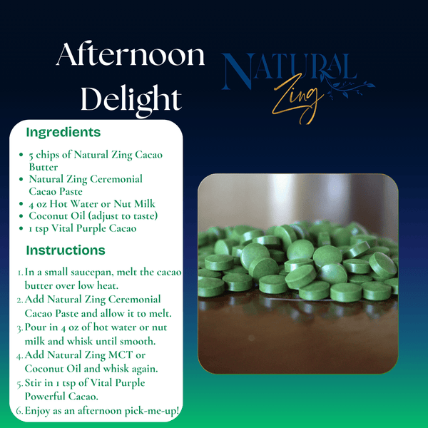 Sacred Spirulina Powder - Natural Zing