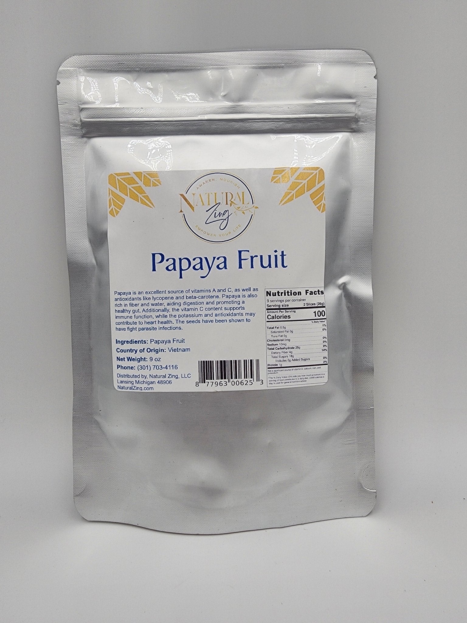 Soft Dried Papaya
