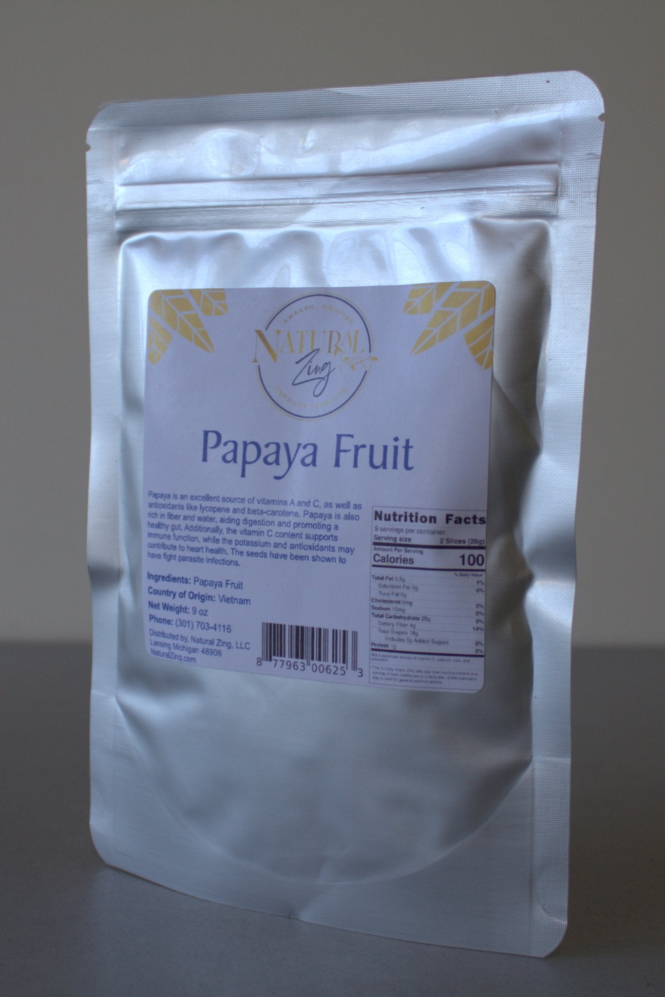 Soft Dried Papaya