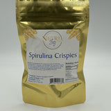 Spirulina Crispies (Raw, Vegan Grown) 100 g - Natural Zing