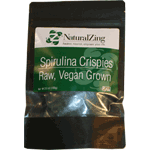 Spirulina Crispies (Raw, Vegan Grown) 100 g