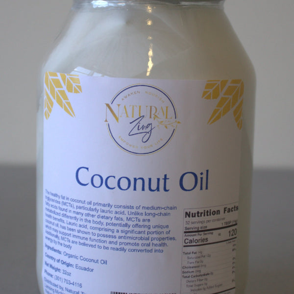 Virgin Coconut Oil - Natural Zing