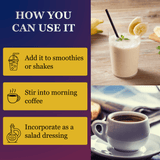 Vital Purple - Fractionated Coconut MCT Oil with C8 Molecules - Natural Zing