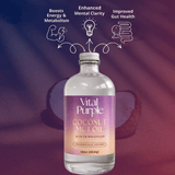 Vital Purple - Fractionated Coconut MCT Oil with C8 Molecules - Natural Zing