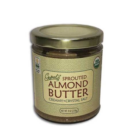 ***【2 Pack】- Gopal's Sprouted Almond Butter (Himalayan Salt) 8 oz