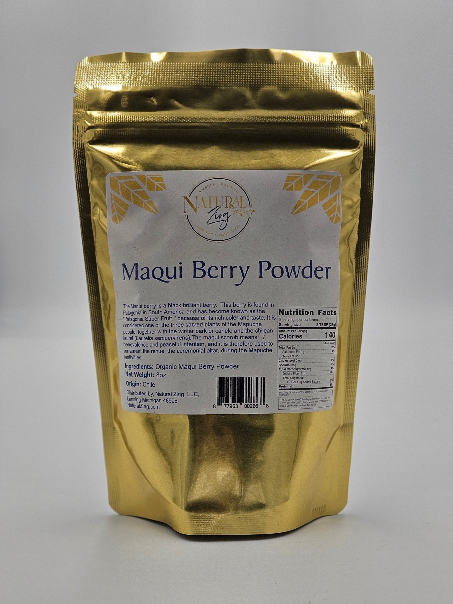 【** 2 Pack】Maqui Berry Powder 8 oz