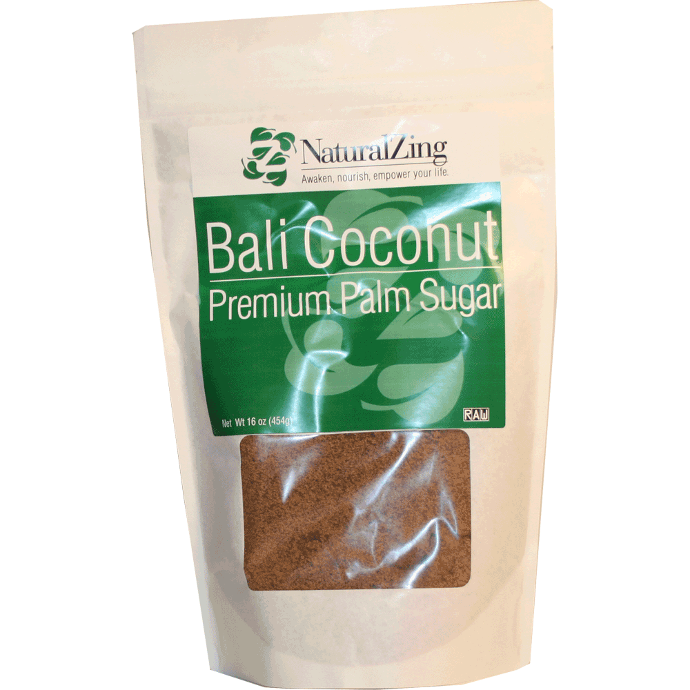 ***【3 pack】-Coconut Palm Sugar 16 oz, Indonesian