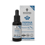 Bee & You Propolis Water Soluble Extract with Vit D3 + Vit K2-1 fl oz - Natural Zing