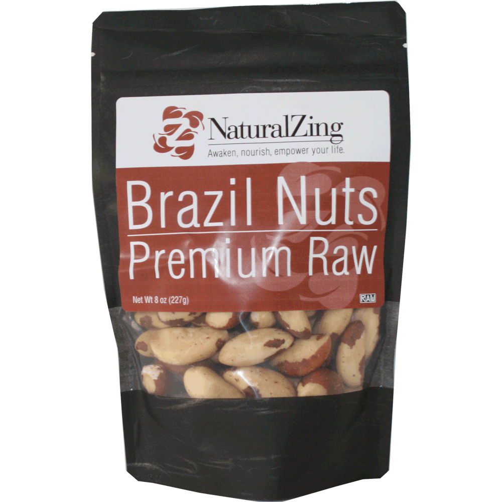 Brazil Nuts 8 oz - Natural Zing