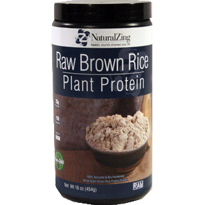 Brown Rice Protein 16 oz - Natural Zing