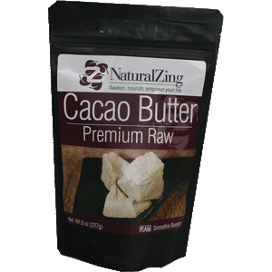 Cacao Butter 8 oz - Natural Zing