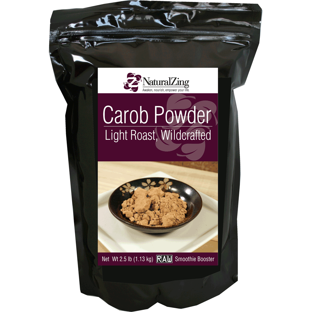 Carob Powder (Light Roast) 2.5 lb - Natural Zing