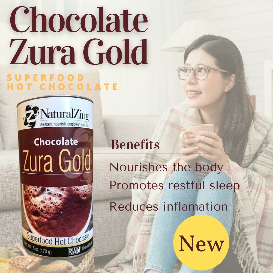 Chocolate Zura Gold 6 oz - Natural Zing