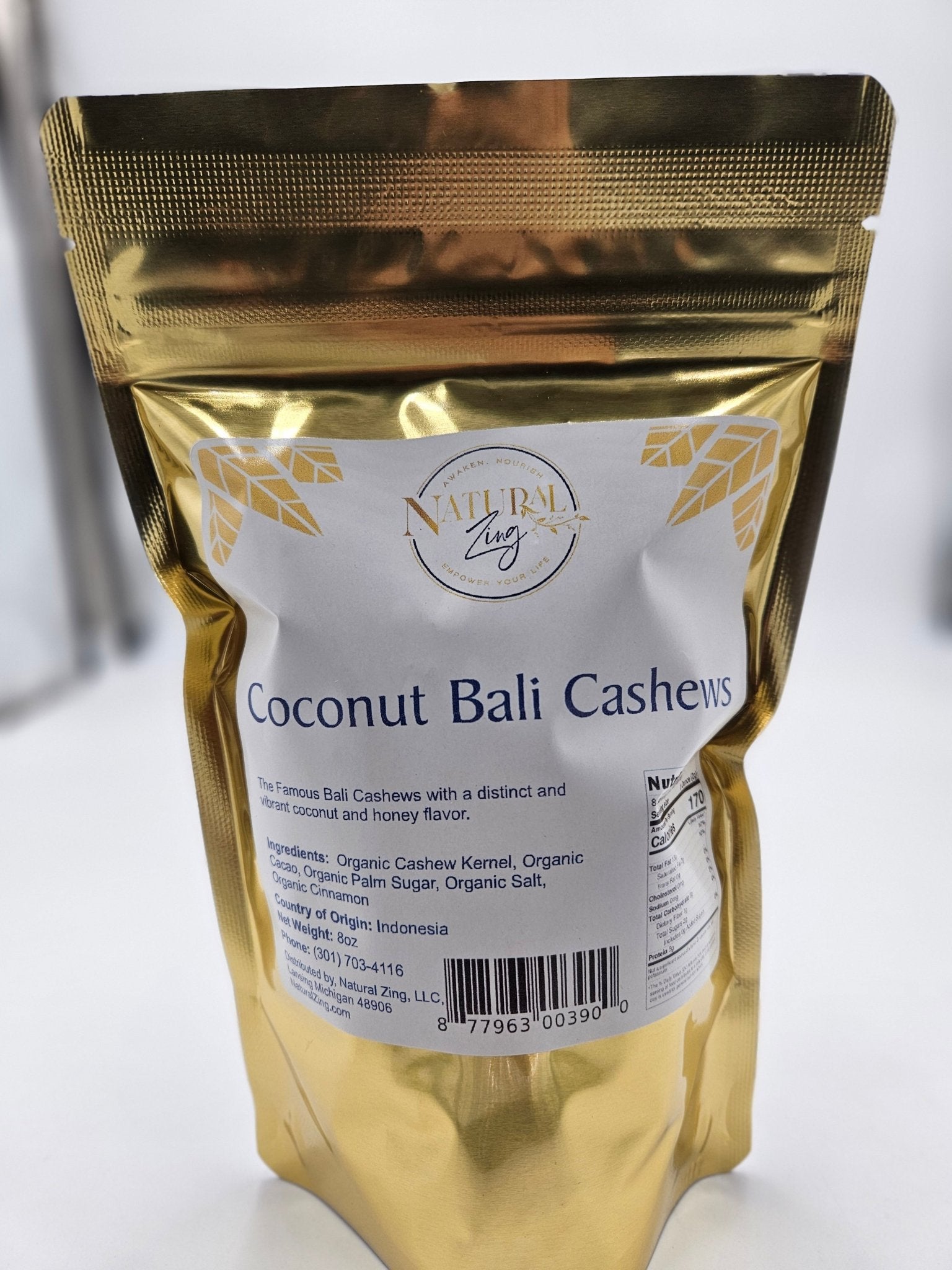 Coconut Bali Cashews 8oz