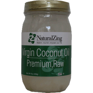 Coconut Oil (Virgin) 16 oz - Natural Zing