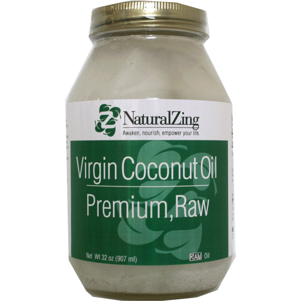 Coconut Oil (Virgin) 32 oz - Natural Zing