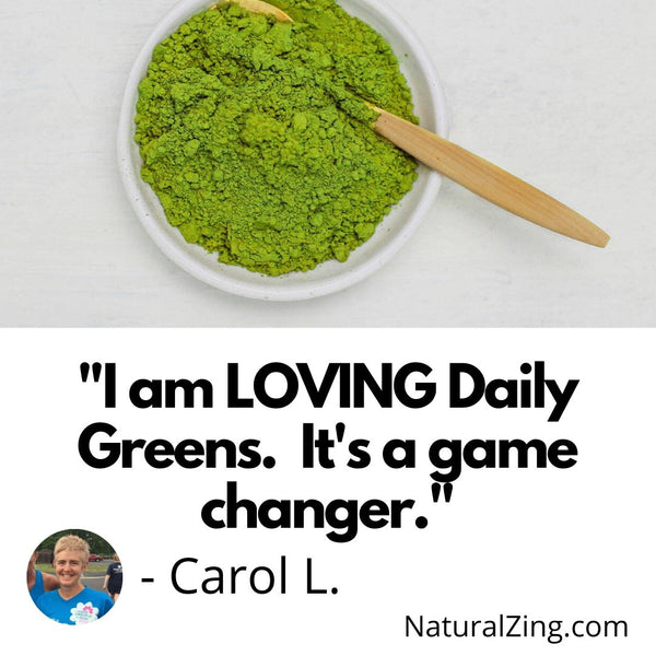 Daily Greens - Alkalizing Blend 10 oz - Natural Zing