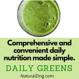 Daily Greens - Alkalizing Blend 10 oz - Natural Zing
