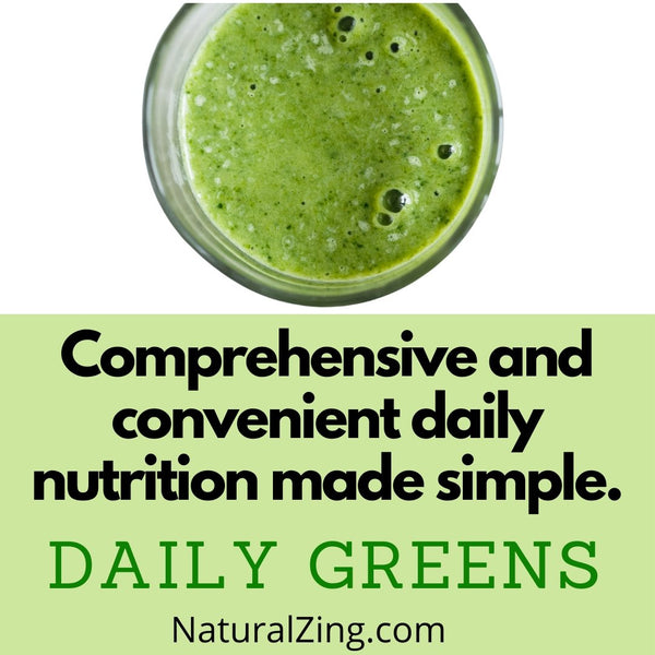 Daily Greens - Alkalizing Blend 10 oz - Natural Zing