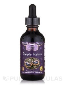 Dragon Herbs Organic Purple Reishi Drops, 2 fl oz