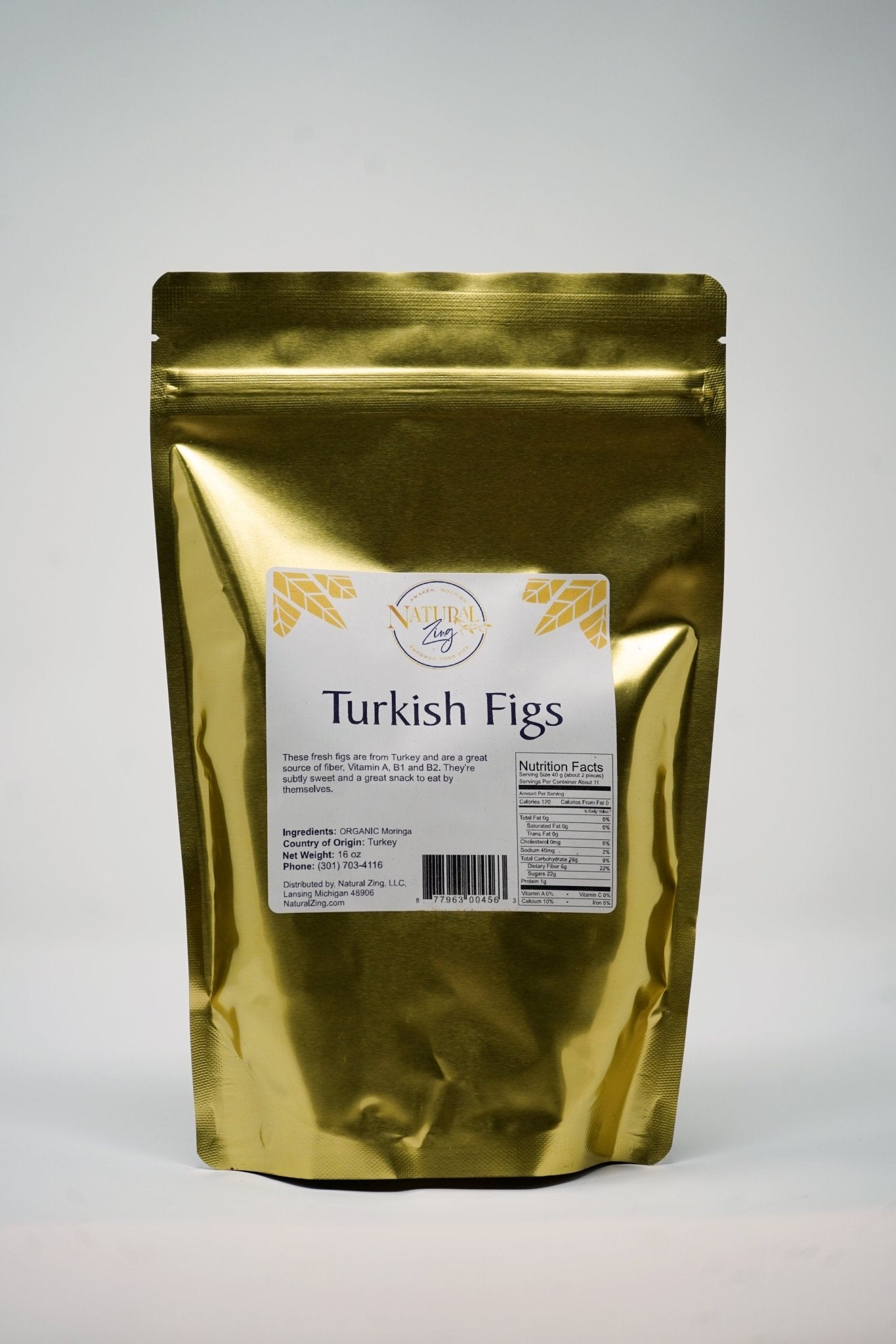 Figs, Turkish 16 oz - Natural Zing