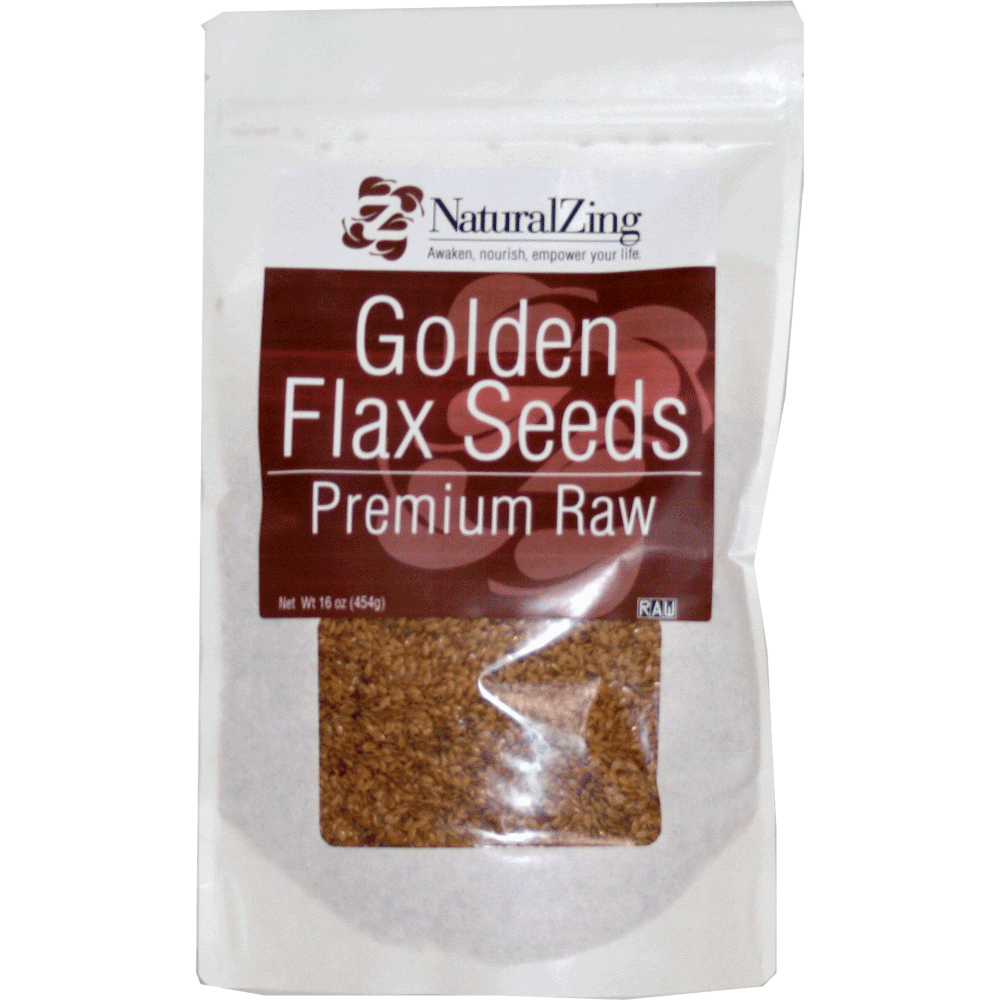 Flax Seeds, Golden 16 oz