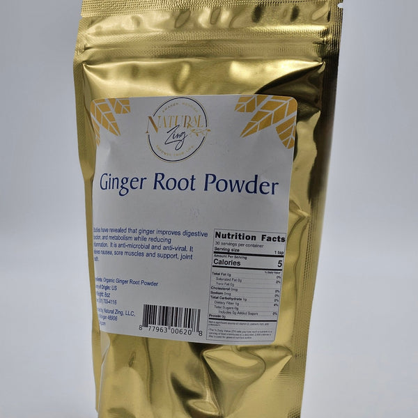 Ginger Powder 8 oz - Natural Zing