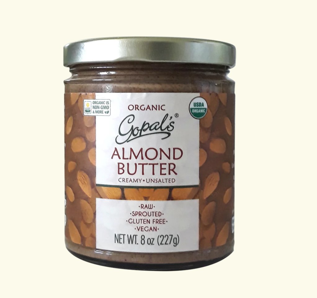 Gopal's Sprouted Almond Butter 8 oz