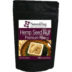 Hemp Seed Nut (Hulled) 8 oz - Natural Zing