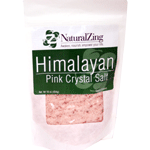 Himalayan Pink Crystal Salt (coarse) 1 lb - Natural Zing