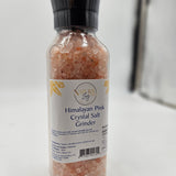 Himalayan Pink Crystal Salt (coarse) 18 oz Grinder Jar - Natural Zing