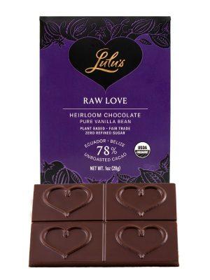 Lulu's Raw Love Chocolate Bar 1 oz