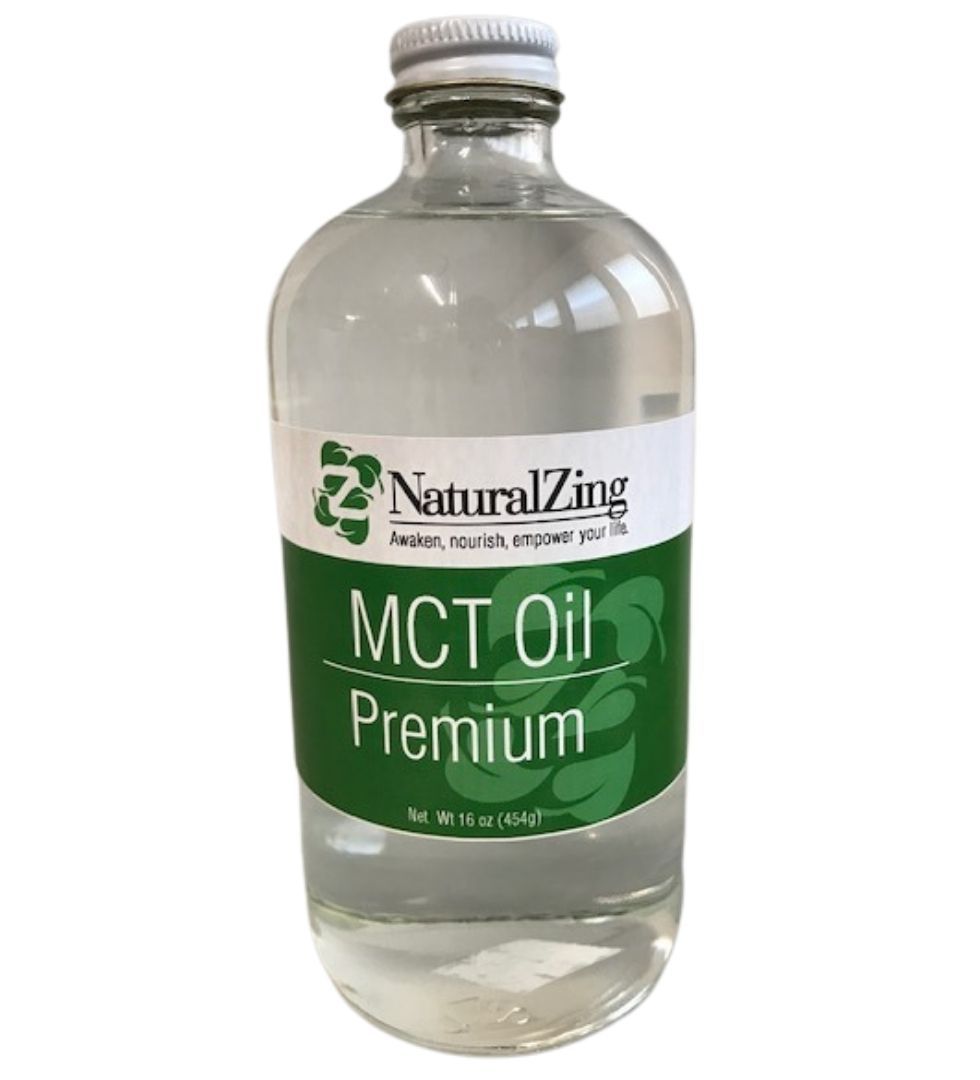 MCT Oil 16 oz - Natural Zing