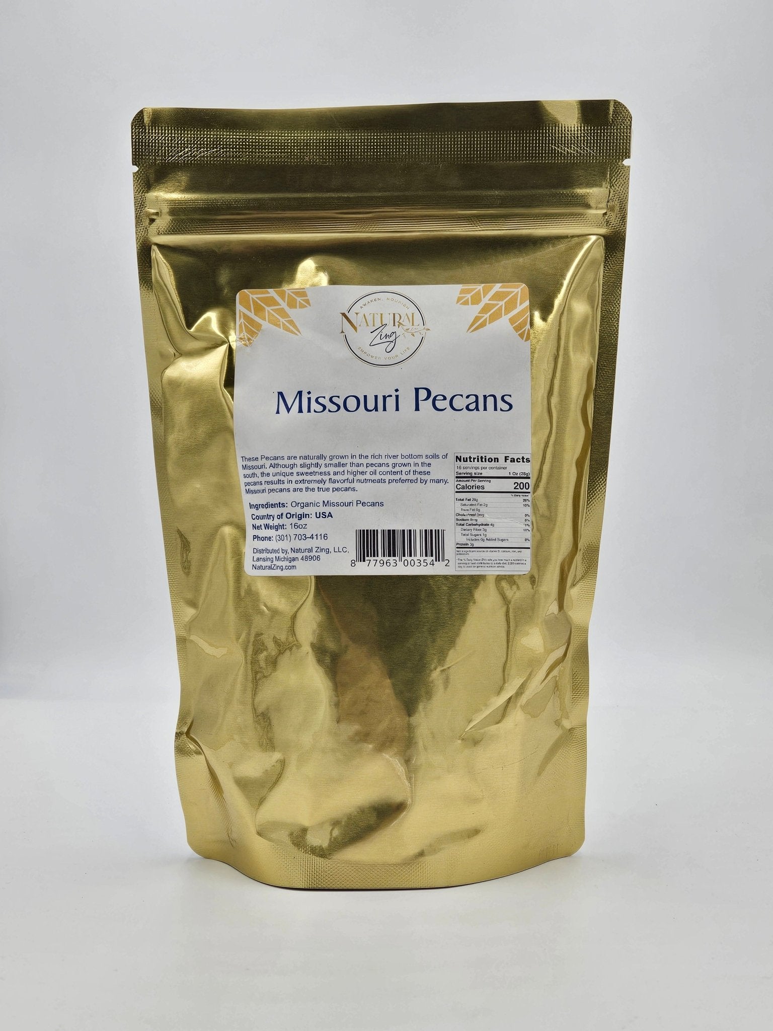 Missouri Pecans 16 oz