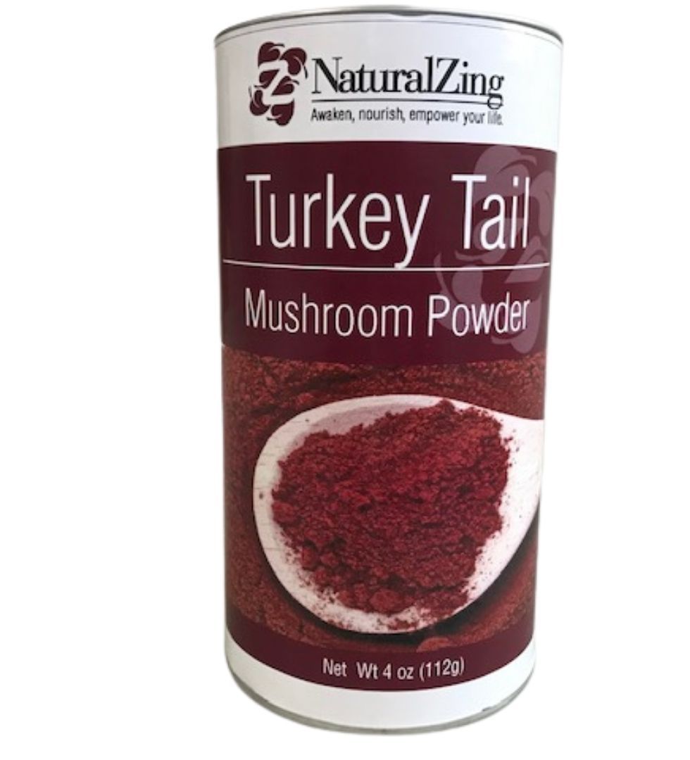 Mushroom Powder, Turkey Tail 8 oz - Natural Zing