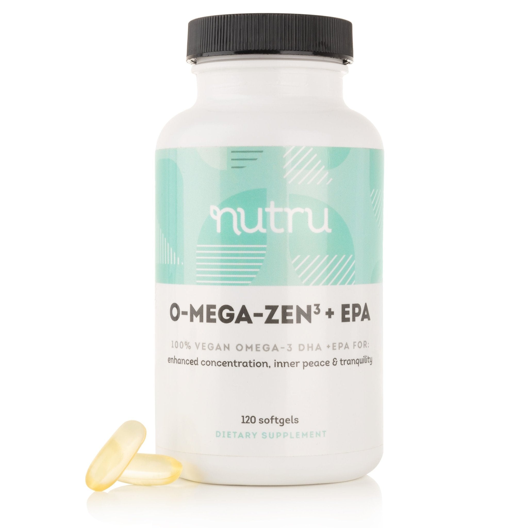 O-Mega-Zen3 Vegan + EPA Supplement, 120 softgels