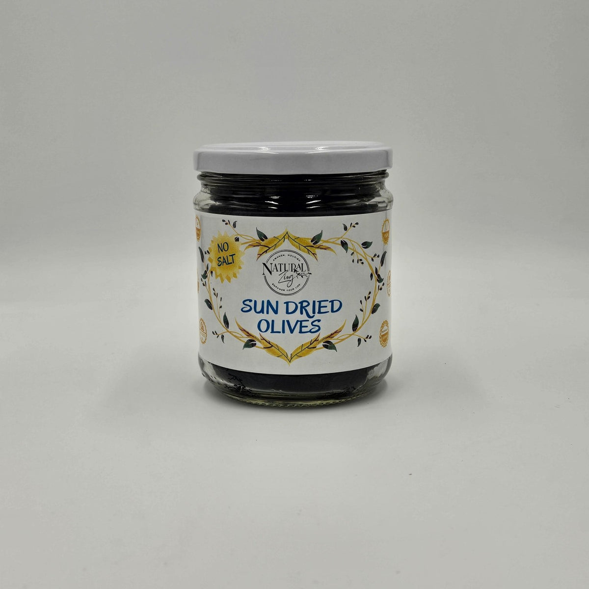 Peruvian Olives (Sun-dried, No added salt) - Natural Zing