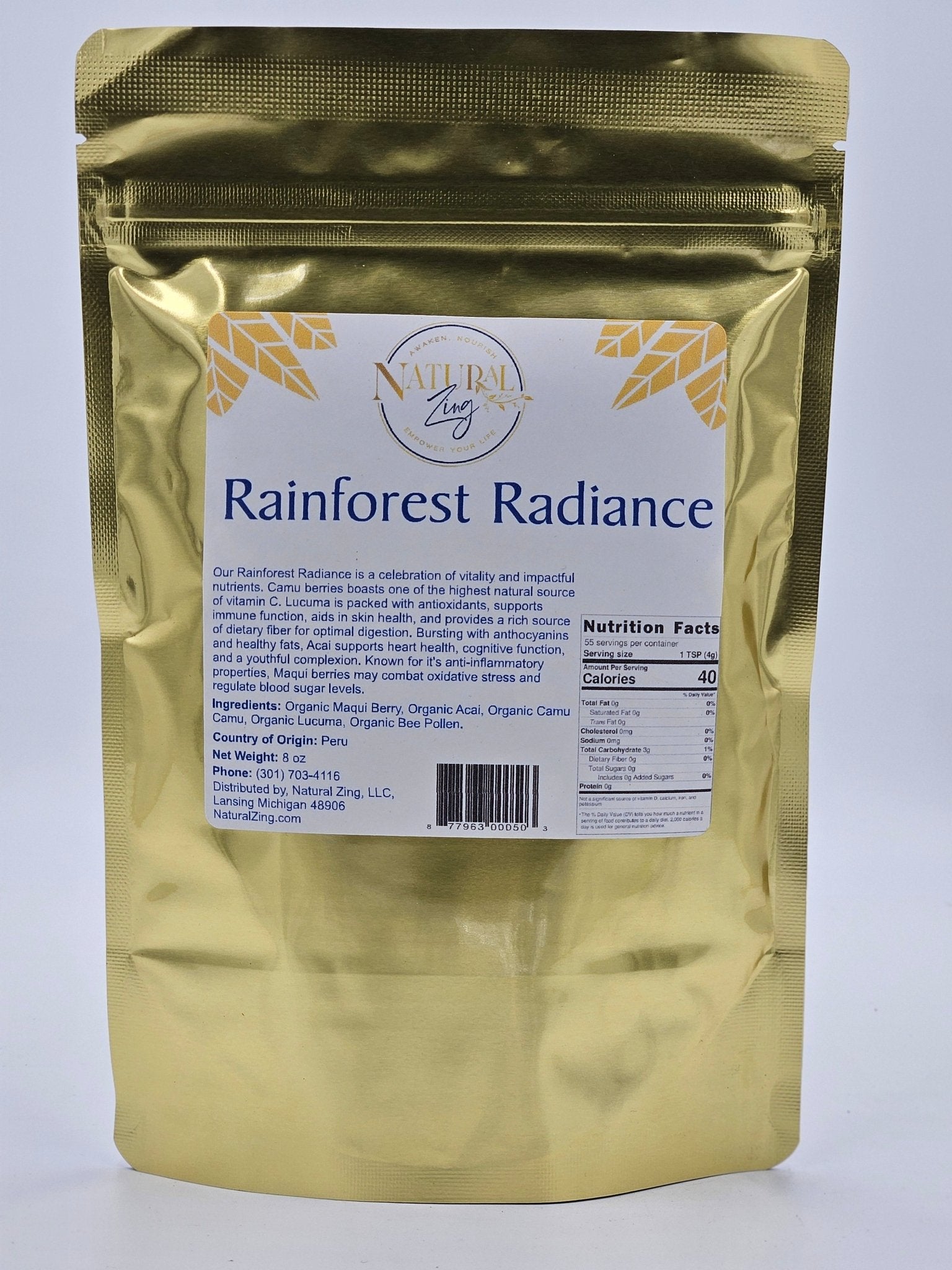 Rainforest Radiance Superfood Blend (Zura Berries)