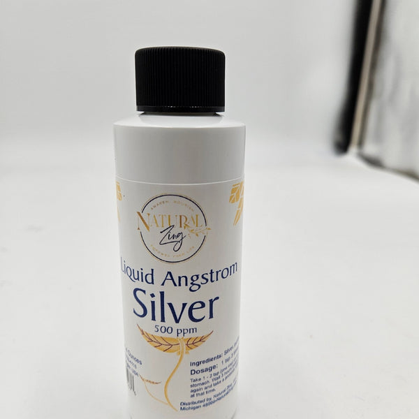 Silver 500 - 4oz Bottle - Natural Zing