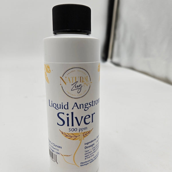 Silver 500 - 4oz Bottle - Natural Zing