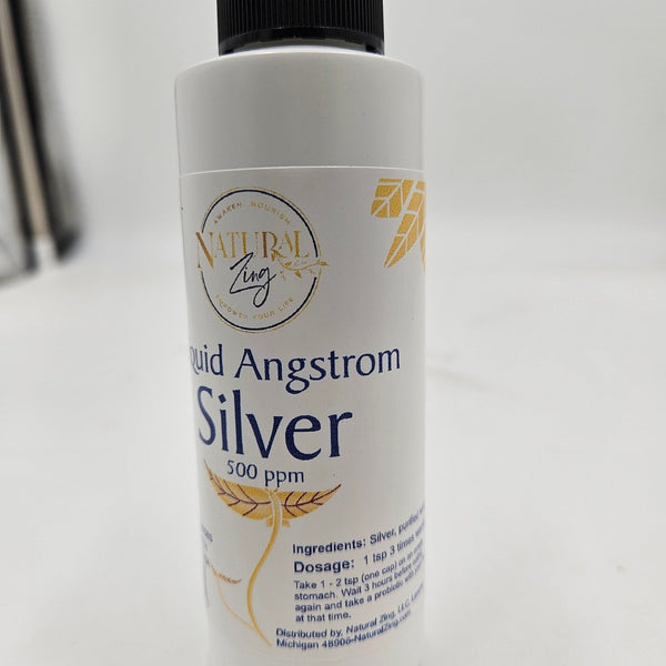 Silver 500 - 4oz Bottle - Natural Zing