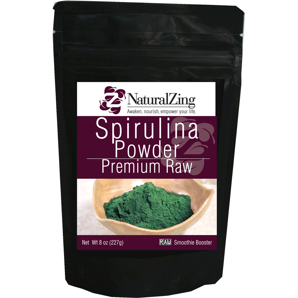 Spirulina Powder 8 oz - Natural Zing